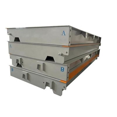 80T 3*18m Electronic Truck Scale Weighbridge avec une largeur de plateforme de 3 mètres et 4 mètres