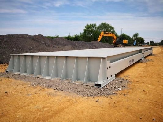 Échelle électronique de poids pour camions industriels de 80 tonnes pour des performances de pesage précises