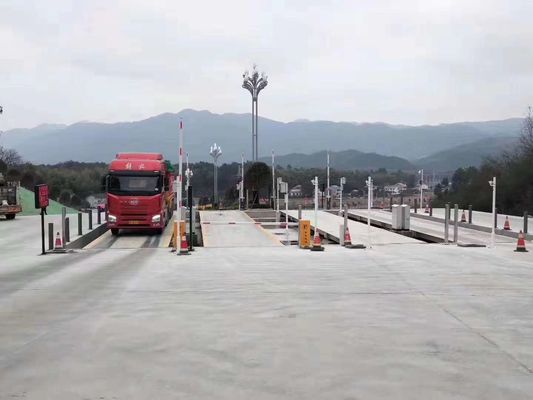 OIML III certifié 30 tonnes -300 tonnes sur une passerelle de pesage à l'échelle des camions pour la pesée de grande capacité