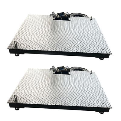 Plateforme numérique industrielle personnalisée de 1,5*1,5 m de 1500 kg, échelle de porc de 3 tonnes pour la pesée du sol du bétail