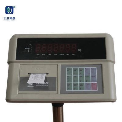 Indicateur de pesée XK319-A9 avec imprimante thermique intégrée et alimentation en option
