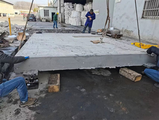 IP68 Niveau de protection Digital 120t Pont de pesée en béton pour les exigences personnalisées