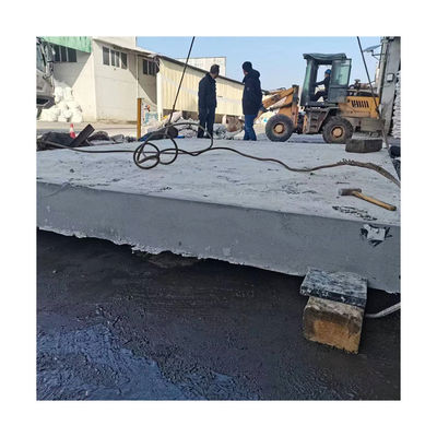 3 mètres 4 mètres de plate-forme de poids largeur 60t de poids en béton pour l'échelle de camion