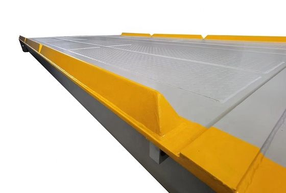 80T 3*18m Electronic Truck Scale Weighbridge avec une largeur de plateforme de 3 mètres et 4 mètres
