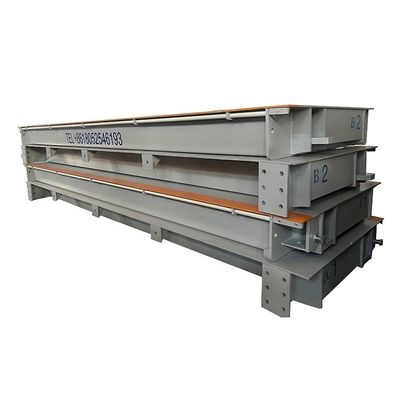 Piste de poids de camion avec rail de guidage 70T Capacité maximale et fonctionnement pratique
