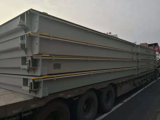 OEM personnalisé 10-250T Capacité lourde 3 * 10M Truck pesant l'échelle de la passerelle