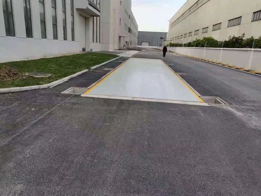 Piste de poids de 10 à 250 tonnes avec une balance de poids lourd de 16 m