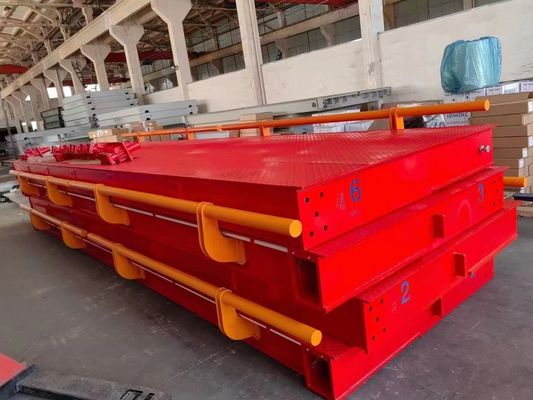 Échelle de poids de camion de 3-4 mètres avec plateforme numérique électronique mobile portable