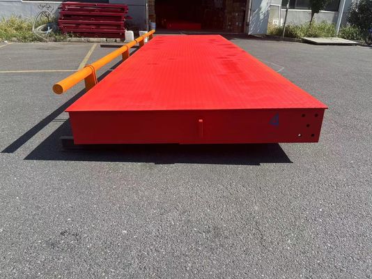 Échelle de poids de camion de 3-4 mètres avec plateforme numérique électronique mobile portable