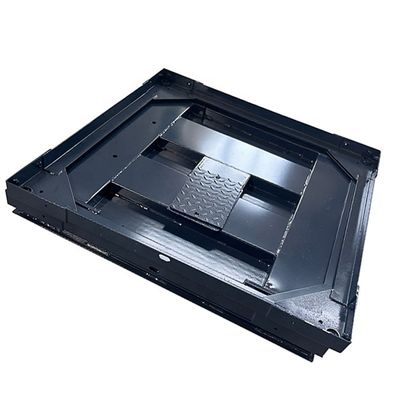 1000 kg Capacité/Précision Échelle électronique de sol industrielle en acier doux ou en acier inoxydable