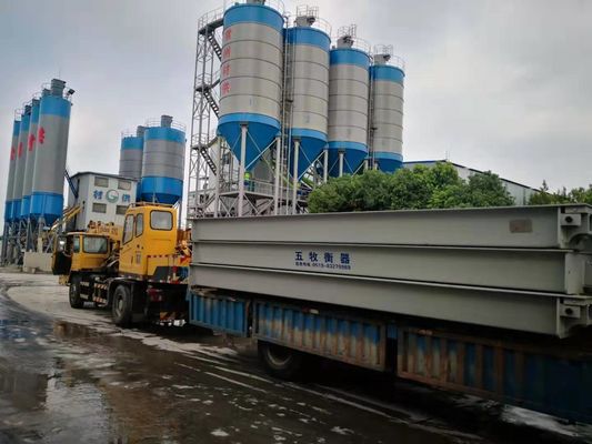 Poids portable de 80 tonnes avec balance de 30 tonnes et poids électronique de 60 tonnes