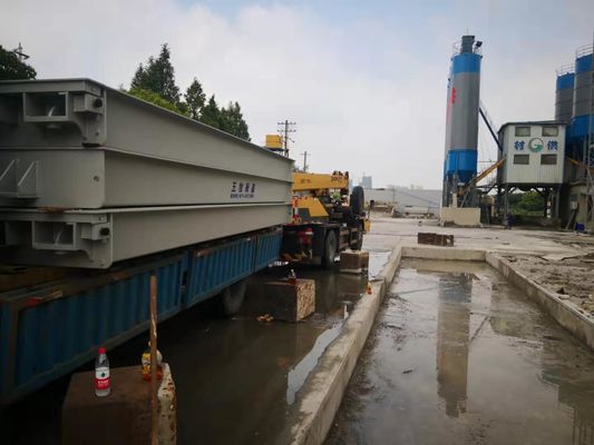 Poids portable de 80 tonnes avec balance de 30 tonnes et poids électronique de 60 tonnes