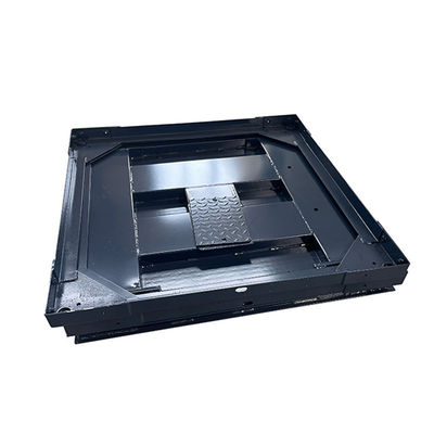 Écran LCD personnalisé Type plancher en acier inoxydable Balance de pesage 1000kg Capacité