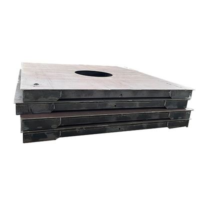 Balance de poids pour plancher en acier inoxydable de capacité 2000 kg destinée à la pesée industrielle