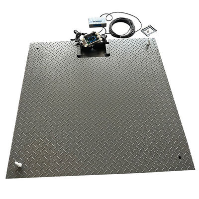 Plateforme électronique de poids de 3 t couleur personnalisée pour une balance de sol de 2000 kg