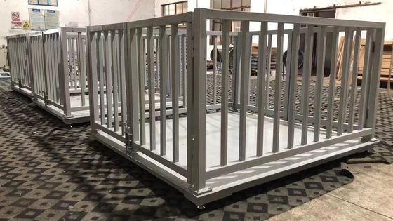 Affichage LCD en acier inoxydable 2 pouces 1 tonne Plateforme industrielle échelle avec taille personnalisée