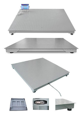 Affichage LCD en acier inoxydable 2 pouces 1 tonne Plateforme industrielle échelle avec taille personnalisée