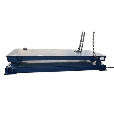 5000 kg Taille personnalisée Plateforme de plancher industriel en acier inoxydable Balance avec rampe