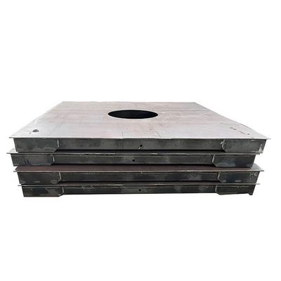 5000 kg Taille personnalisée Plateforme de plancher industriel en acier inoxydable Balance avec rampe